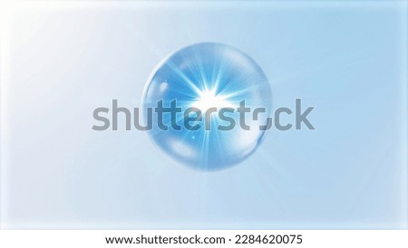 Serum drop,Water Drops Essence oil Liquid drop on a white background, 3d rendering. Royalty-Free Stock Photo #2284620075