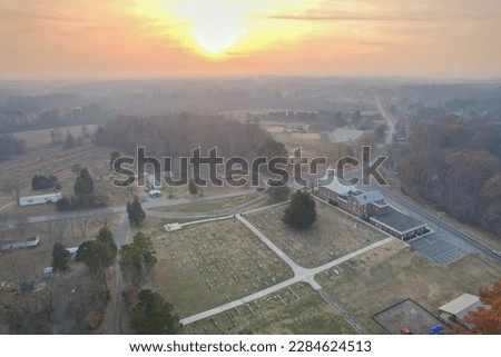 Sunset over the Arcadia Ball Fields