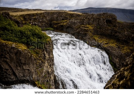 Summer landscape in Southern Iceland, Europe.