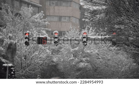 Traffic lights on a snowy day
24 megapixels