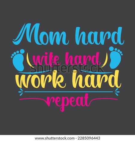 Mother's Day Vector T-Shirt Design