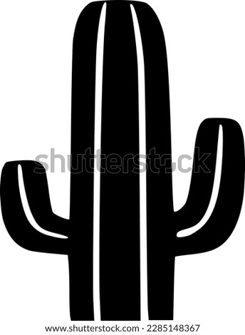 vector illustration of cactus tree