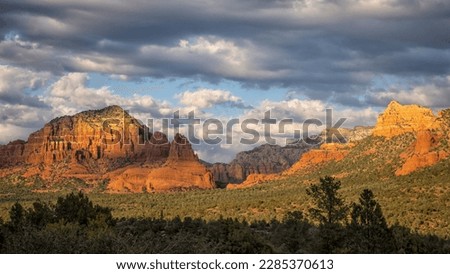 Stunning desert landscape in South West Utah's parks and Sedona, Arizona, showcasing natural beauty and vibrant colors 