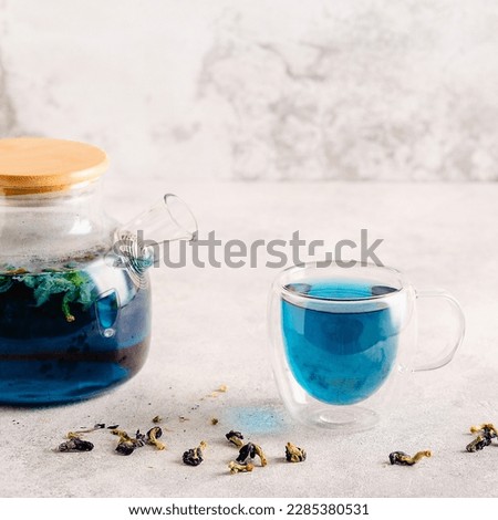 Organic blue tea Anchan, Clitoria, Butterfly Pea.