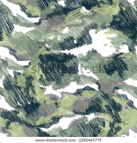 abstract camouflage seamless pattern on textures background Royalty-Free Stock Photo #2285465779