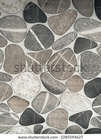 Tile texture with many stone textures