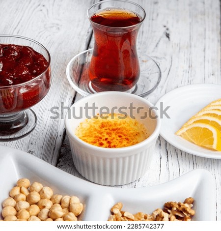 Tea photos for restaurant and cafe menu. Chay. Tea drink pictures. Teahouse photos. Hot tea for breakfast. cup and glass 