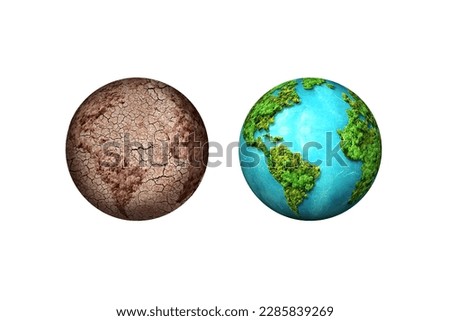World climate change 3d concept.
Global Warming and Pollution Concept - Sustainability of environment. Royalty-Free Stock Photo #2285839269