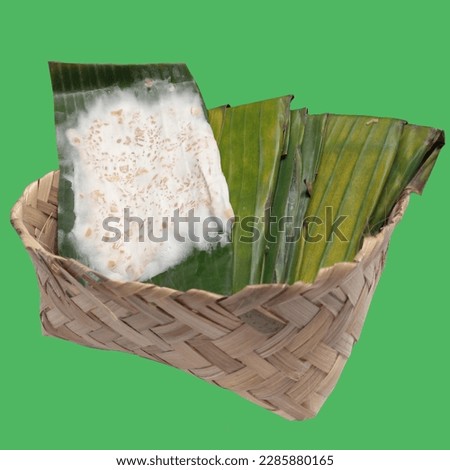 Raw Tempe Mendoan Indonesian Traditional Food, Stocks Photos And Vector