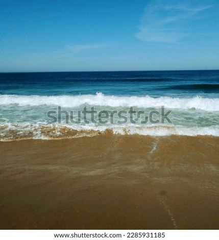 pacific ocean shoreline south callie Royalty-Free Stock Photo #2285931185