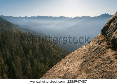 Sequoia National Park in the Sierra Nevada mountains