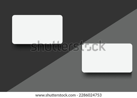 prefessional business card mockup 2023 Royalty-Free Stock Photo #2286024753