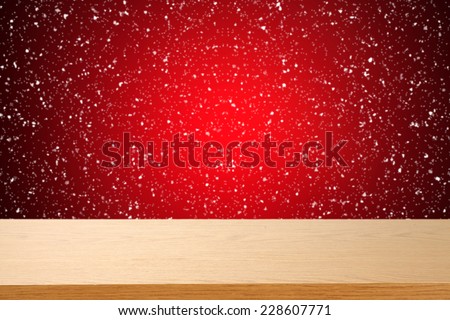 red wall space and board 