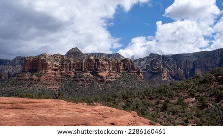 Rock formation in Sedona, Arizona.