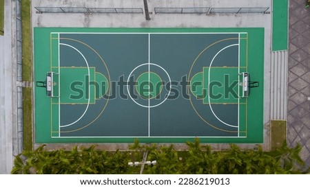 Multipurpose sports court in a leisure area in a luxury condominium in Barra da Tijuca.