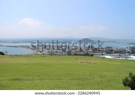 Landscape of Jeju island, Good Image, Good View, Good Weather