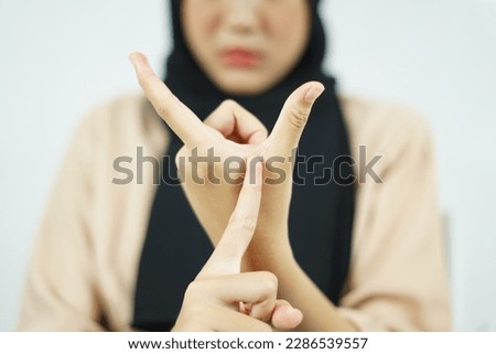 Alphabet Finger Sign For Deaf People