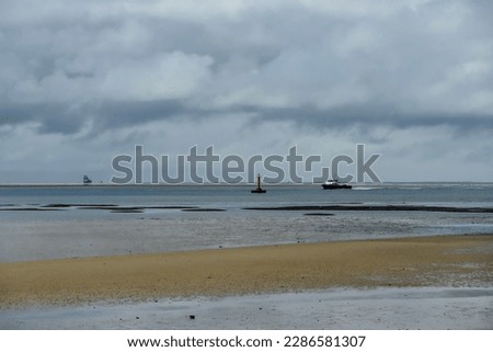 fishing boat on the beach, beautiful photo digital picture