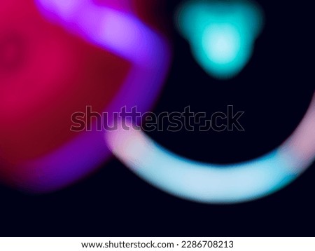 Blurred lights lines at night at party for new year background or celebration