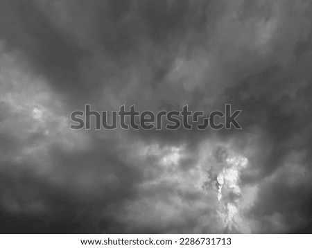 Defocus gloomy cloudy dark sky background