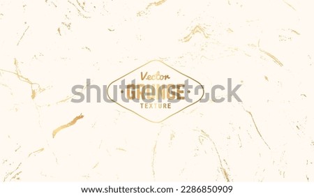 Grunge texture background in gold and white