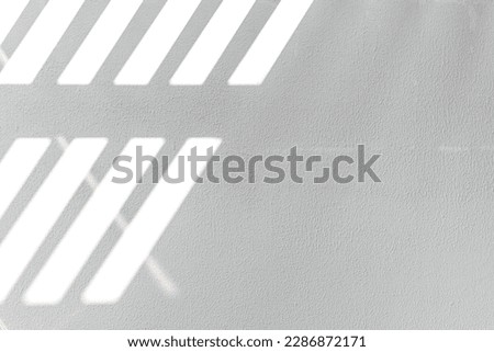 Diagonal sun reflections on a white wall, overlay effect for photo, mock-ups, posters, wall art, design presentation