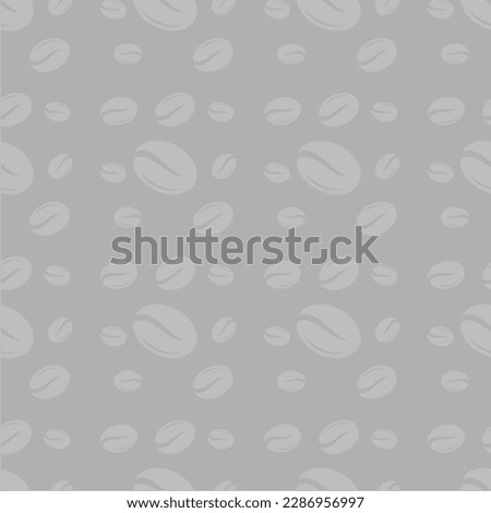 coffee beans background seamless design