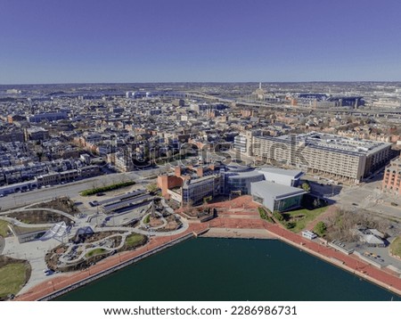 Baltimore Inner Harbor skyline view