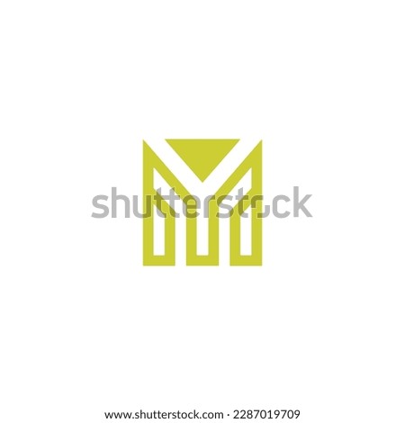 Letter M Logo Icon Design Template Element