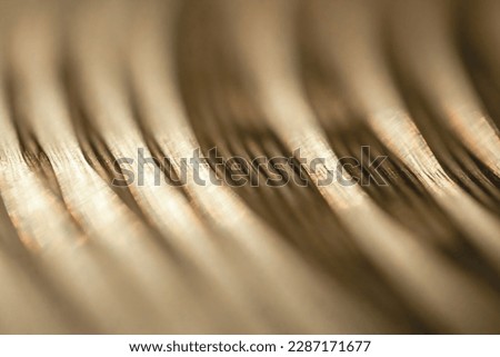 Close up of hi hat surface, drum cymbal close-up. Royalty-Free Stock Photo #2287171677