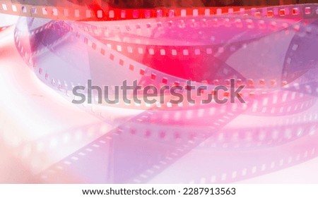 beautiful colored abstract background with film strip