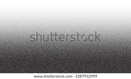 Grain noise background, vector white black dust texture pattern. Abstract grainy noise background, grunge haltone effect of sand overlay on paper Royalty-Free Stock Photo #2287932999