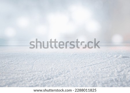 ICE HOCKEY STADIUM BACKGROUND, ICY RINK BACKDROP, COLD DESIGN, WINTER SPORTS TEMPLATE