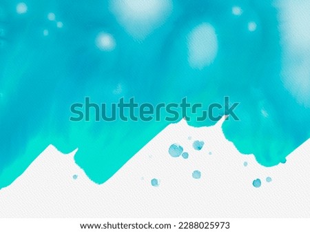 Abstract background colorful with watercolor on texture paper.