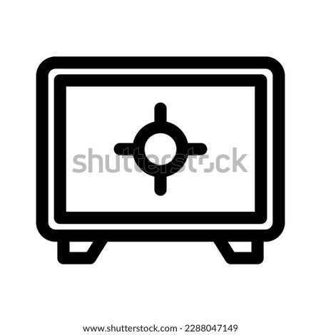 locker icon or logo isolated sign symbol vector illustration - high quality black style vector icons