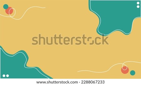 Abstract vector background with orage,green,yellow color