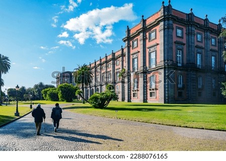 Museo di Capodimonte. Art museum located in the Palace of Capodimonte, a grand Bourbon palazzo in Naples, Italy. Royalty-Free Stock Photo #2288076165
