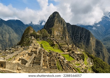 The Valley of the Incas - Machu Picchu Royalty-Free Stock Photo #2288166057