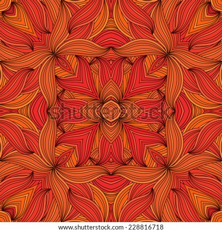 Elegant seamless ornament red colors , EPS8 - vector graphics.
