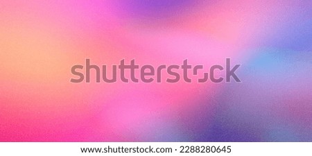 Blue purple pink color gradients grainy background, abstract vibrant banner design, copy space Royalty-Free Stock Photo #2288280645