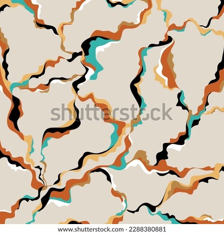 Abstract decorative pattern. Vector Illustration. Royalty-Free Stock Photo #2288380881