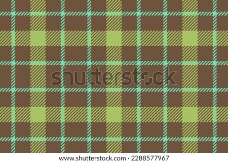 Pattern texture vector. Tartan plaid seamless. Check fabric textile background in orange and lime colors.