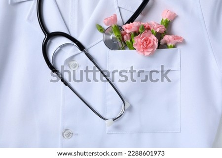 Composition for International nurse and doctor day Royalty-Free Stock Photo #2288601973