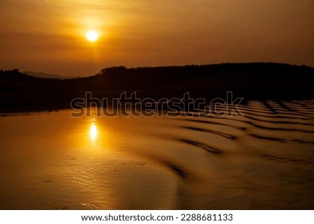 Picture of Beautiful Sunset in Bangladesh