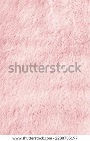 Light pink artificial fur blanket texture as a background Royalty-Free Stock Photo #2288735197