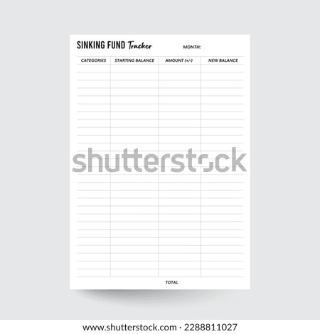 Sinking Funds Tracker,Sinking Funds Budget,Savings Tracker,Savings Fund Tracker,Expense Planner,Savings Planner,Expense Fund Tracker