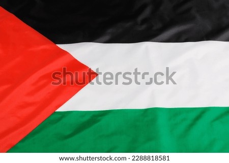 Palsetine Flag, Palestine is a state officially known as the State of Palestine in the Western Asia