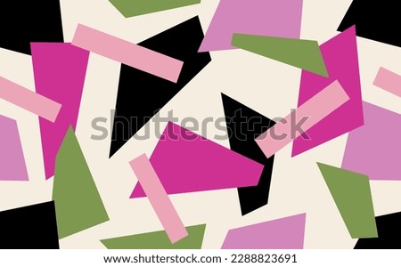 Seamless abstract geometric pattern. Vector Illustration. Royalty-Free Stock Photo #2288823691