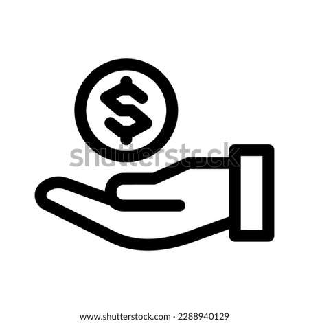 paying icon or logo isolated sign symbol vector illustration - high quality black style vector icons