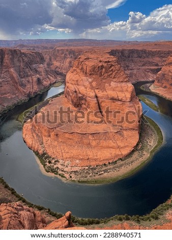 Horseshoe Bend In Arizona, US Royalty-Free Stock Photo #2288940571